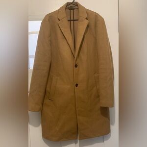 ZARA,Tan Overcoat women’s Xl